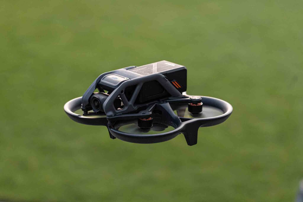 DJI Avata als voorbeeld van een fpv drone